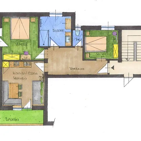 Haus Alpengluehn Konukevi Sautens