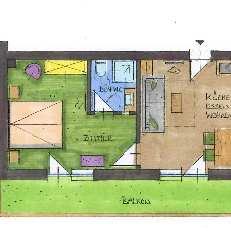 Haus Alpengluehn Konukevi 3*